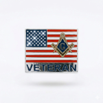 Masonic / Veteran Lapel Pin